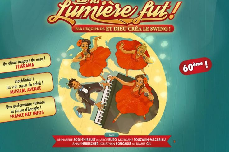 Et la lumière fut ! : le spectacle musicale au Théâtre de Passy - IMG 3765