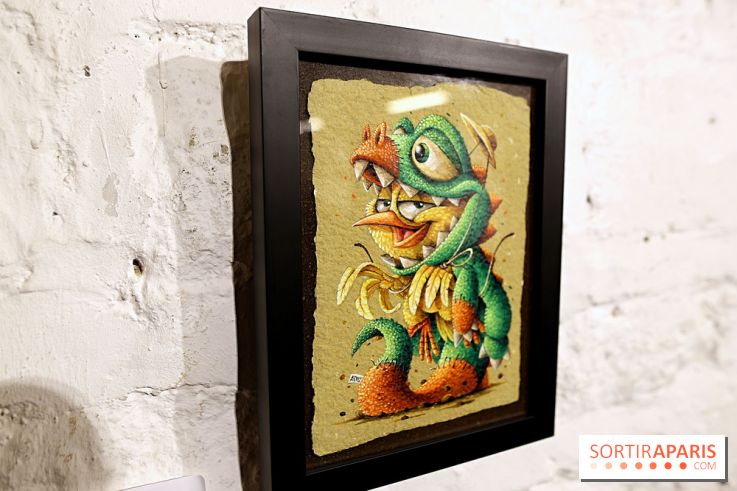 100% paper IV : nos photos de l'expo collective de street art au Bastille Design Center