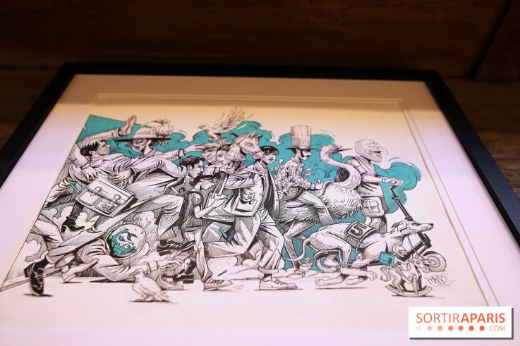 100% paper IV : nos photos de l'expo collective de street art au Bastille Design Center