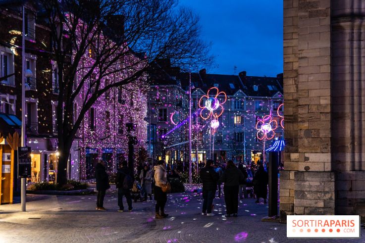 Lueurs de Mantes 2026, les photos du parcours lumineux gratuit des Yvelines