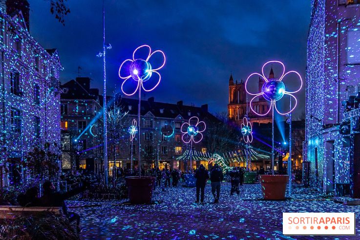 Lueurs de Mantes 2026, les photos du parcours lumineux gratuit des Yvelines