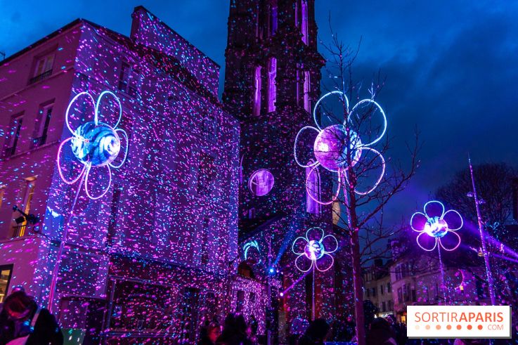 Lueurs de Mantes 2026, les photos du parcours lumineux gratuit des Yvelines