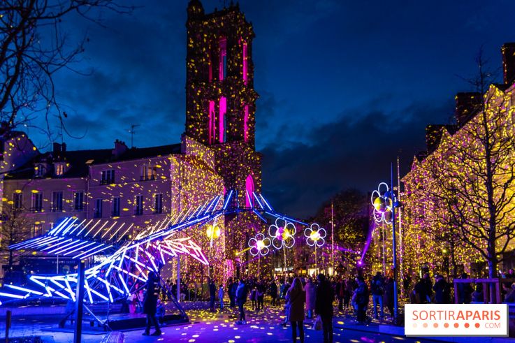 Lueurs de Mantes 2026, les photos du parcours lumineux gratuit des Yvelines