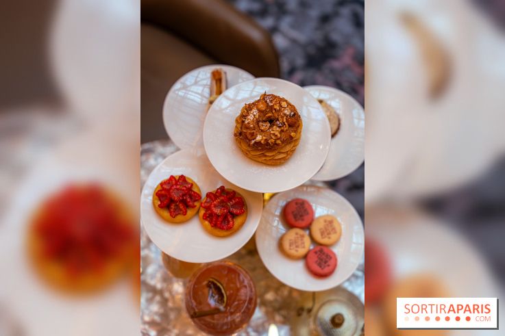 Le tea time Emily in Paris de l'Hôtel du Louvre - A7C04029