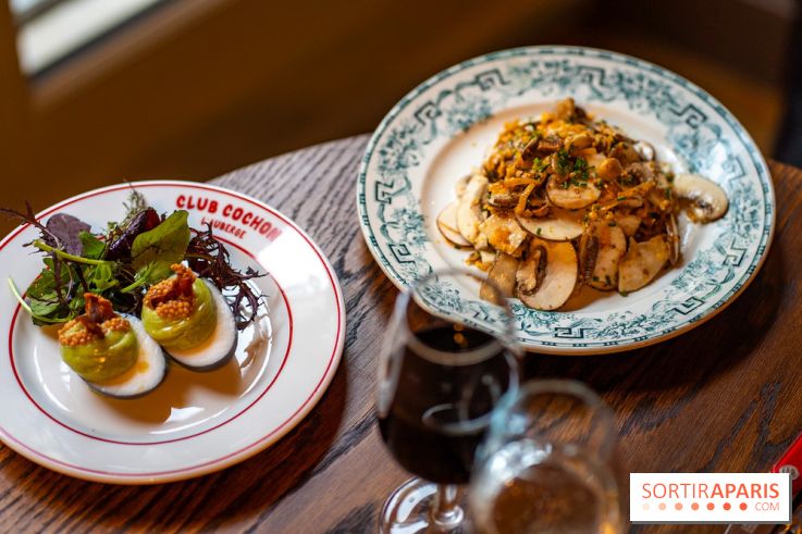 Club Cochon l'Auberge, le bistrot français Paris 9e - entrées