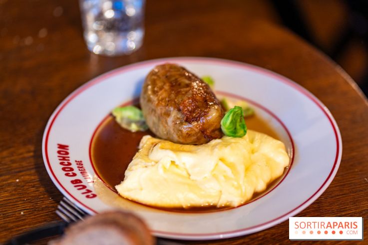 Club Cochon l'Auberge, le bistrot français Paris 9e - chou farci