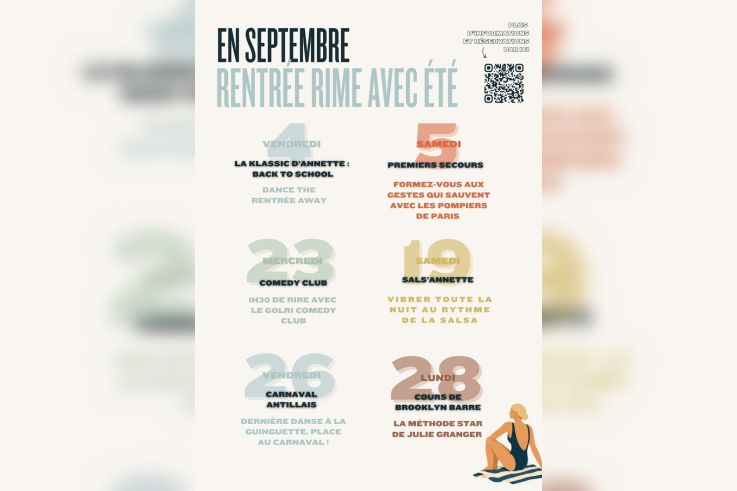 Annette K. célèbre le Paris des vacances en août