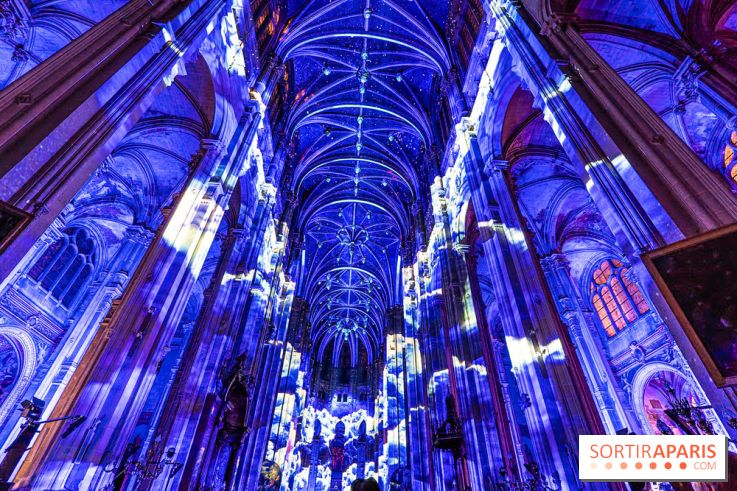 L'Odyssée Céleste à l'église Saint-Eustache à Paris, le nouveau spectacle Luminiscence 