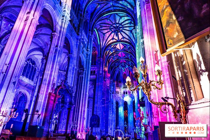 L'Odyssée Céleste à l'église Saint-Eustache à Paris, le nouveau spectacle Luminiscence 