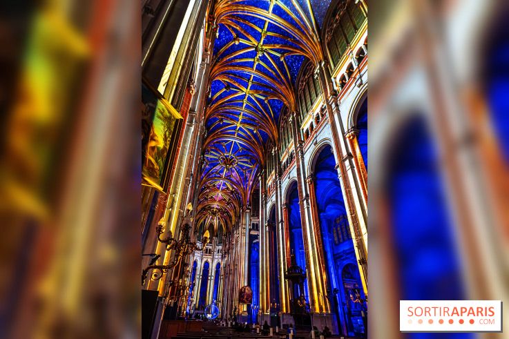 L'Odyssée Céleste à l'église Saint-Eustache à Paris, le nouveau spectacle Luminiscence 