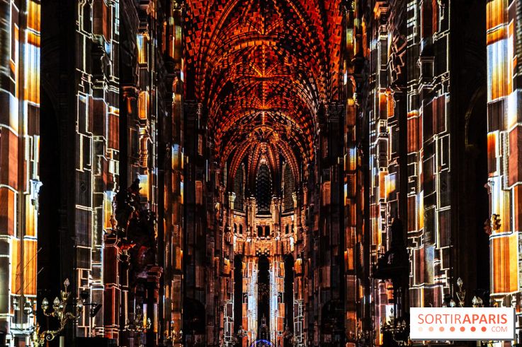 L'Odyssée Céleste à l'église Saint-Eustache à Paris, le nouveau spectacle Luminiscence 