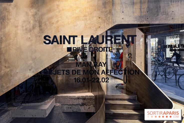 Saint Laurent Rive Droite : une exposition gratuite dédiée à Man Ray, dans la boutique emblématique