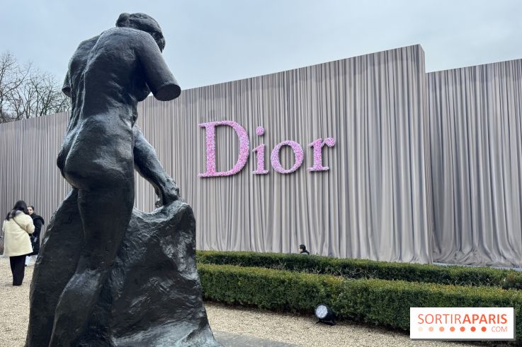 Scénographie du Défilé Dior Haute Couture au Musée Rodin Janvier 2026 - IMG 7122