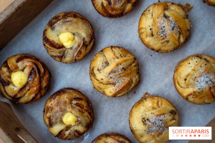 Bonne Montmartre, le coffee shop Norvégien Paris 18e - roulés cannelle et cardamome