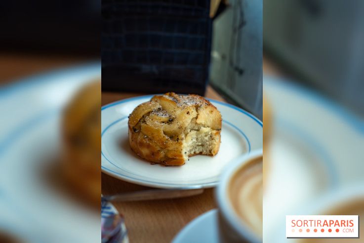Bonne Montmartre, le coffee shop Norvégien Paris 18e - roulé canelle