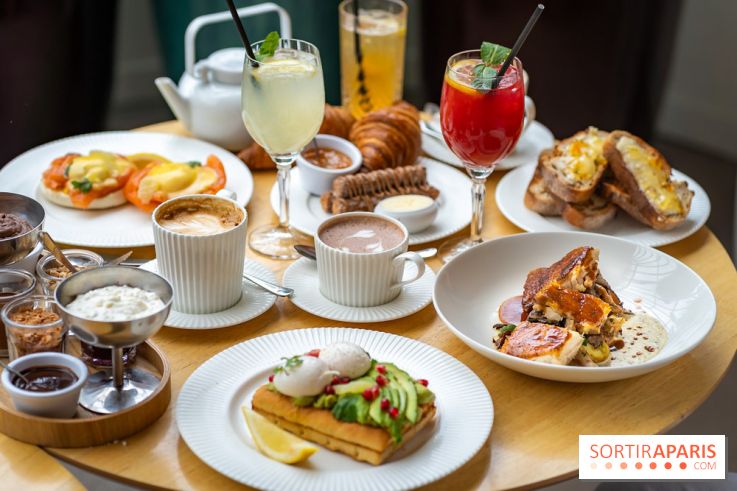 Brunch du Bleu Coupole au Printemps Haussmann
