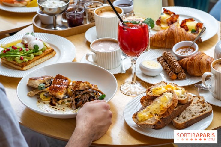 Brunch du Bleu Coupole au Printemps Haussmann