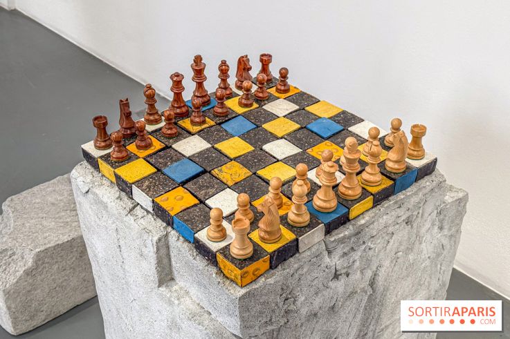 Exposition Un Siècle d'Echecs à la Galerie Perrotin - IMG 3380