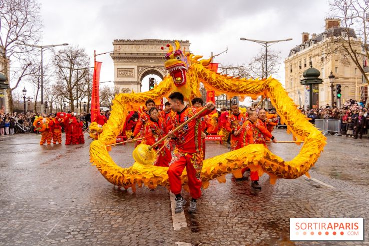 Défilé du Nouvel an chinois sur les Champs-Élysées 2026 - photos