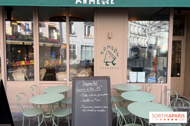 Armelle Crêperie - Terrasse devanture