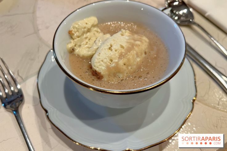 Restaurant Anne - Cappuccino de châtaigne, foie gras