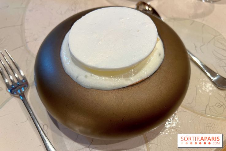 Restaurant Anne - Dessert clémentine amande amère