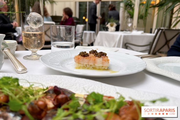 La Véranda, La Réserve Hôtel & Spa - Sole meunière, caviar