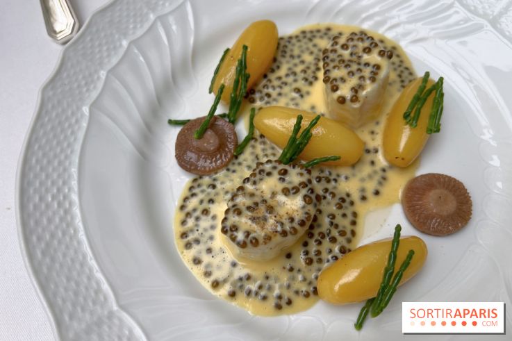 La Véranda, La Réserve Hôtel & Spa - Sole, caviar, sauce Noilly-Prat