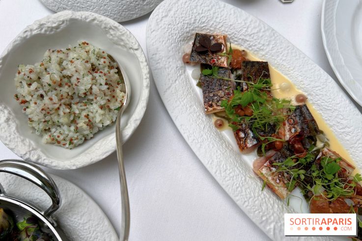 La Véranda, La Réserve Hôtel & Spa - Maquereau à la flamme