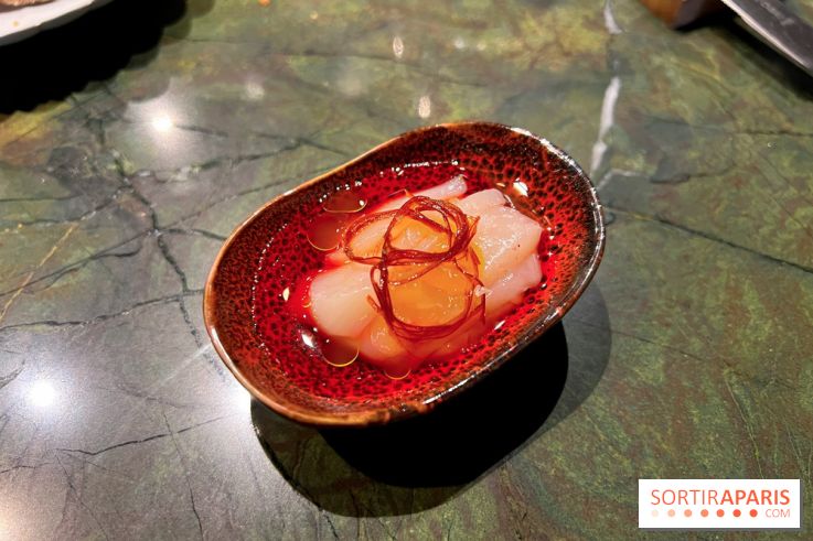 Mantra - Noix de St-Jacques crue, rose, bergamote