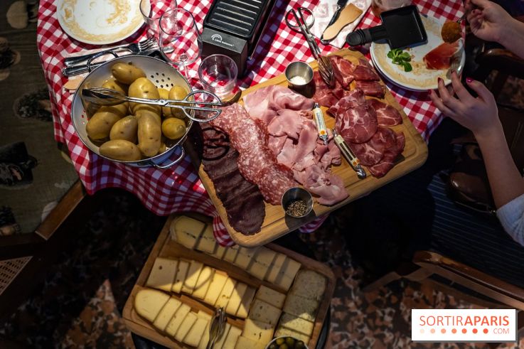 Mama ski club au Mama Shelter La Défense, raclette et Mont d'Or - A7C05486