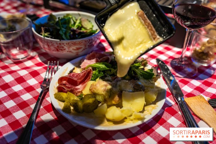 Mama ski club au Mama Shelter La Défense, raclette et Mont d'Or - A7C05504