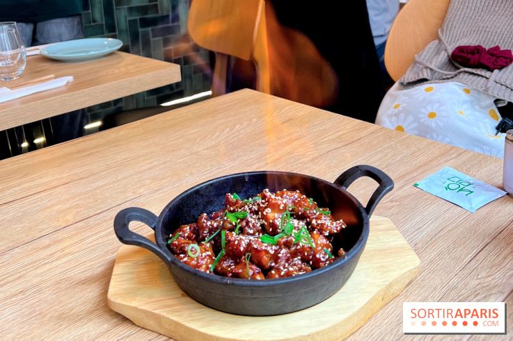 Horiz - Poulet caramélisé, flambé au saké