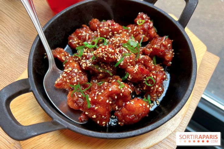 Horiz - Poulet caramélisé, flambé au saké