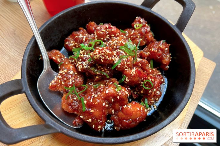 Horiz - Poulet caramélisé, flambé au saké