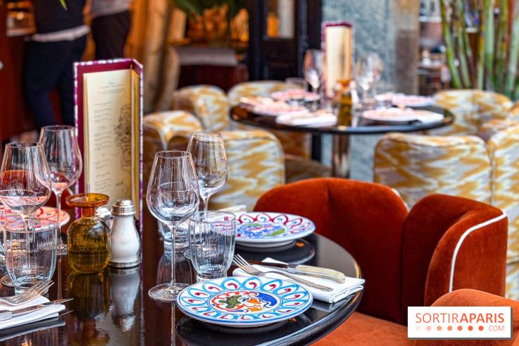 Gloria Osteria : le nouveau restaurant italien élégant au sublime décor seventies à Paris - IMG 9509