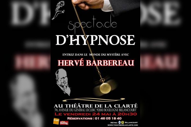 Spectacle d'Hypnose - Hervé Barbereau