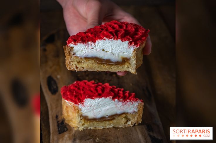 Saint-Valentin 2026 : les cœurs pâtissiers de Maison Aleph - photos - vanille caramel