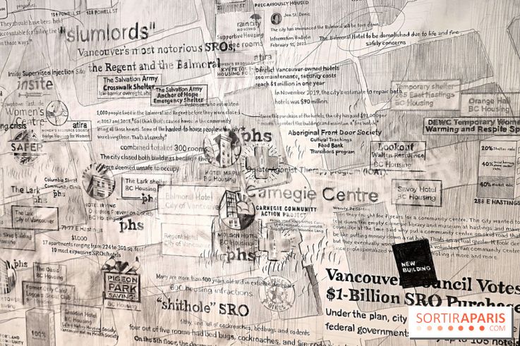 Exposition Contraste et indifférence au Centre culturel canadien - nos photos