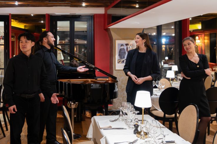 Le Bel Canto Paris, un dîner spectacle insolite dans un cadre chic