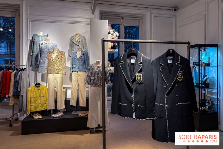 Une exposition mode gratuite de centaines de pièces Chanel dans une sublime maison de ventes à Paris