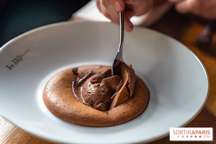 Les 110 de Taillevent, le restaurant traditionnel en accords mets et vins - photo - mousse chocolat 