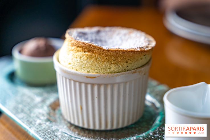 Les 110 de Taillevent, le restaurant traditionnel en accords mets et vins - photo - soufflé pistache