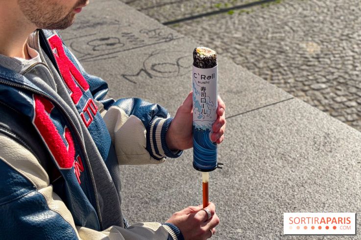 C'Roll Sushi : le restaurant japonais qui fait buzzer la tendance des sushis en tube à Paris - IMG 3751