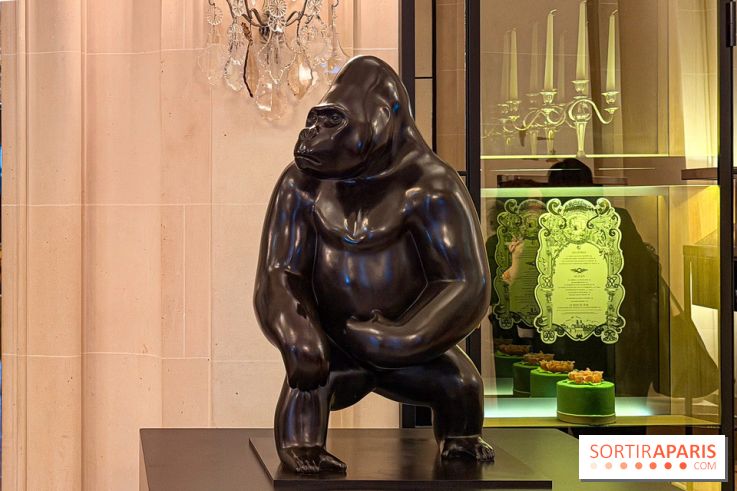 Exposition gratuite au Plaza Athénée : le bestiaire de Michel Bassompierre s'invite au palace - IMG 3885