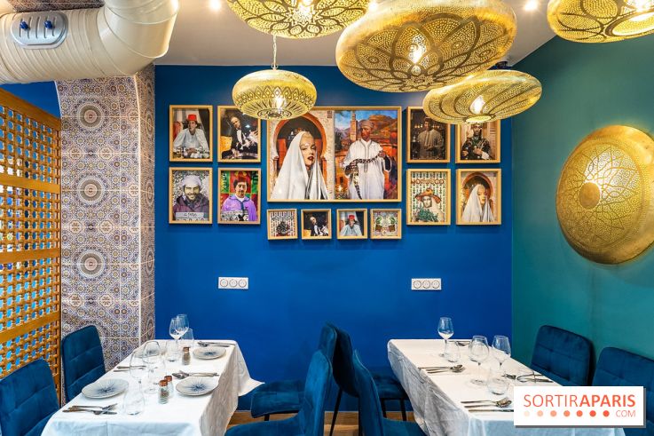 Gamra, le restaurant marocain Paris 17e - salle