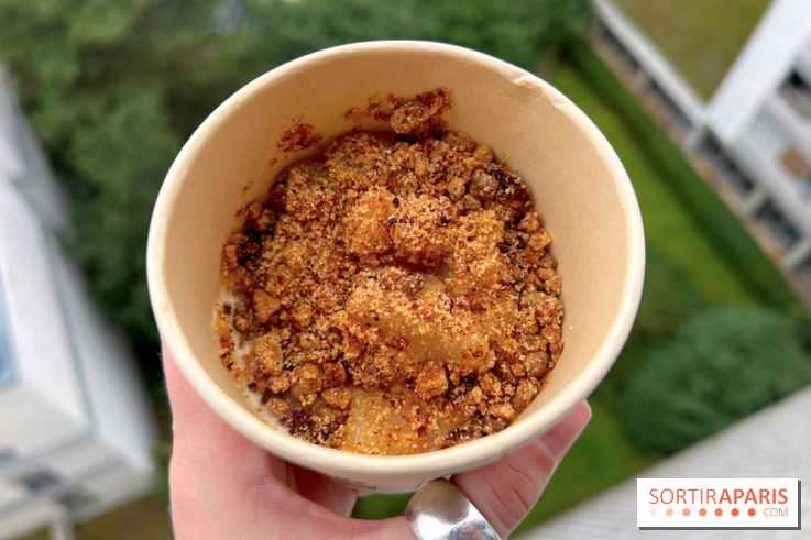 Trigo - Mascarpone, poire, crumble