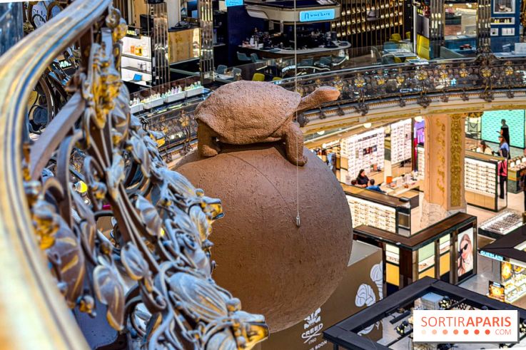 Pour Toujours, exposition de Maurizio Catelan aux Galeries Lafayette