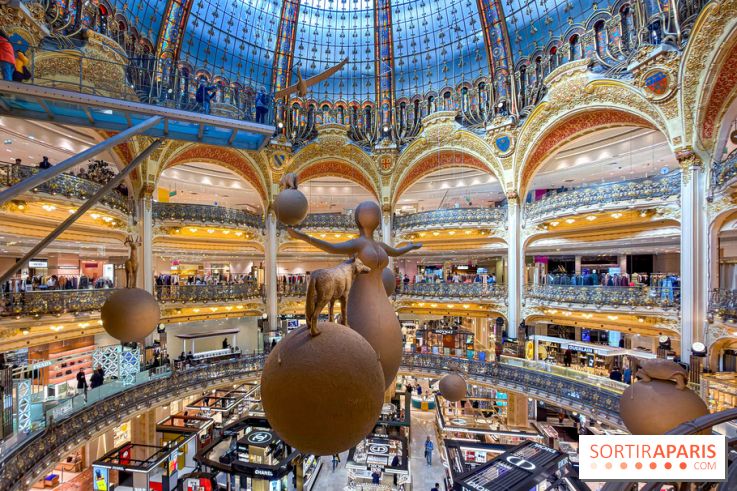 Pour Toujours, exposition de Maurizio Catelan aux Galeries Lafayette