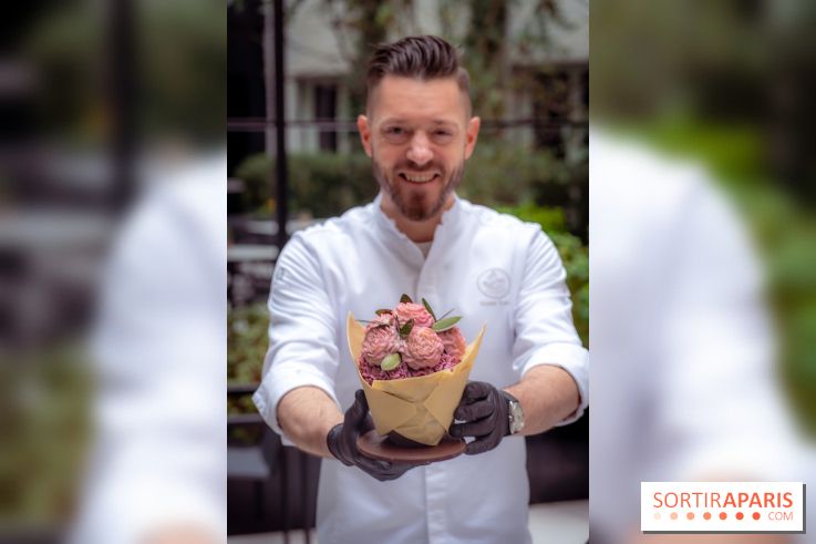 L'Oeuf de Pâques floral du Mandarin Lutetia Paris 2026 par Nicolas Guercio - photos - A7C05395